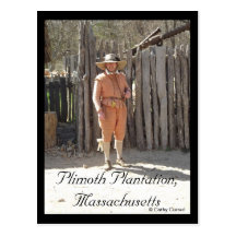 Plimoth Plantation, Massachusetts Postcards