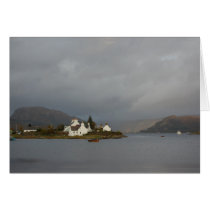 Plockton scottish highlands greeting cards