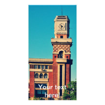 Ploiesti architecture custom photo card