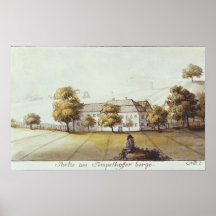 Plot at the Tempelhof Mountain, Berlin Print