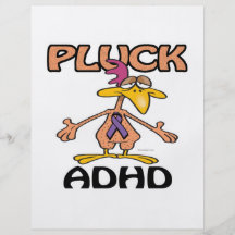 Pluck ADHD Awareness Design Flyer