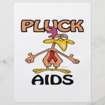 Pluck AIDS Awareness Design Flyers