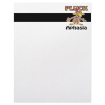 Pluck Aphasia Awareness Design Letterhead Template