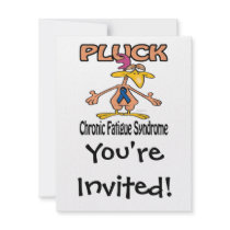 Pluck Chronic Fatigue Syndrome Awareness Design Personalized Announcement