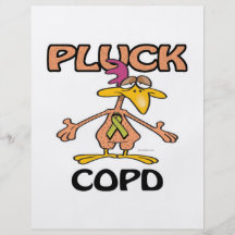 Pluck COPD Awareness Design Flyer Design