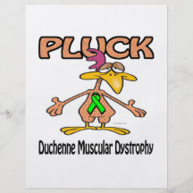 Pluck Duchenne Muscular Dystrophy Full Color Flyer