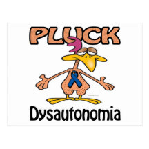 Pluck Dysautonomia Awareness Design Post Cards