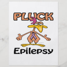 Pluck Epilepsy Awareness Design Flyer Design