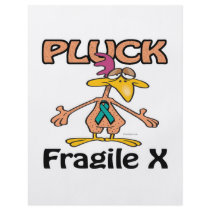 Pluck Fragile X Awareness Design Flyer