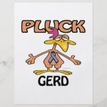 Pluck GERD Awareness Design Full Color Flyer