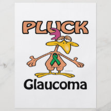 Pluck Glaucoma Awareness Design Flyer Design