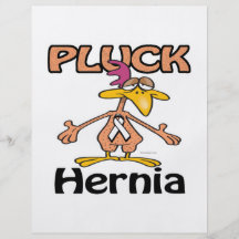 Pluck Hernia Awareness Design Full Color Flyer
