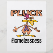 Pluck Homelessness Awareness Design Custom Flyer