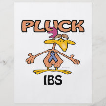 Pluck IBS Awareness Design Flyer Design