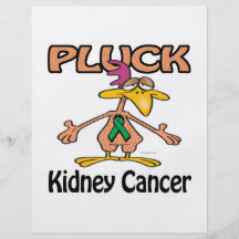 Pluck Kidney Cancer Awareness Design Flyer Design