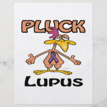 Pluck Lupus Awareness Design Flyer Design