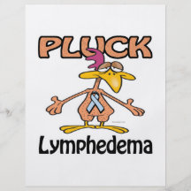 Pluck Lymphedema Awareness Design Custom Flyer