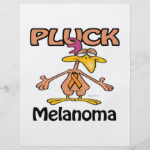 Pluck Melanoma Awareness Design Flyers