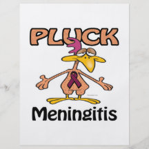 Pluck Meningitis Awareness Design Personalized Flyer