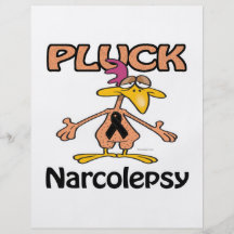 Pluck Narcolepsy Awareness Design Flyers