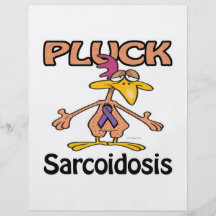 Pluck Sarcoidosis Awareness Design Flyers