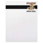 Pluck Uterine Cancer Awareness Design letterhead