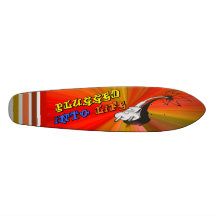 Plugged Into Life Skateboard