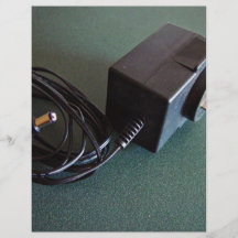 Plugpack with barrel connector custom flyer