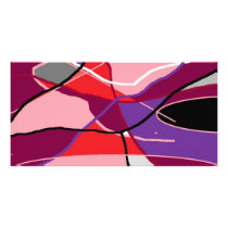 PLUM CRAZY PHOTO CARD TEMPLATE