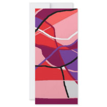 PLUM CRAZY RACK CARD DESIGN