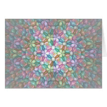 Plum flowers greeting cards