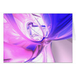 Plum Juices Abstract Card