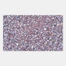 Plum Pink limestone slate Rectangle Stickers