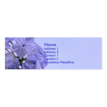 Plumbago Business Cards