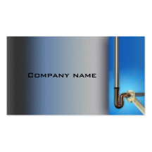 Plumber business card