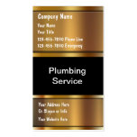 Plumber Business Cards