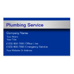 Plumber Business Cards