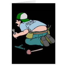 PLUMBERS CRACK CARD