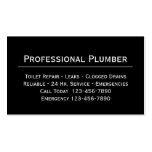 Plumbing Business Cards