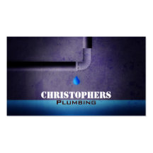 Plumbing Business cards