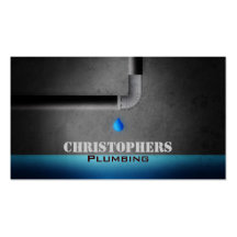 Plumbing Business cards