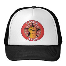 Plumbing Is Power Trucker Hat