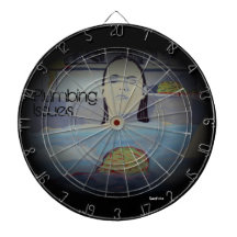 'Plumbing Issues' Dart Board
