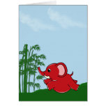 Plumpy Elephant Greeting Card