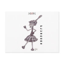Plunger Postcards