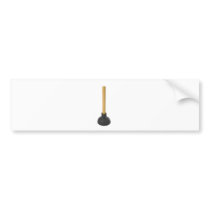 plunger - rubber suction cup bumper stickers