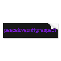 PLUR BUMPER STICKER
