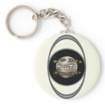 Pluto Commemorative 1930-2006 Keychains
