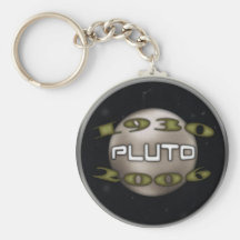 Pluto Commemorative 1930-2006 Keychains