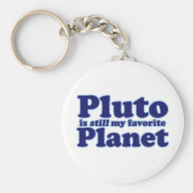 Pluto is still my favourite Planet Keychains